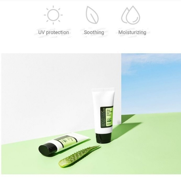 Aloe Soothing sunscreen SPF 50+, COSRX. MADE IN KOREA. - Picture 2 of 6